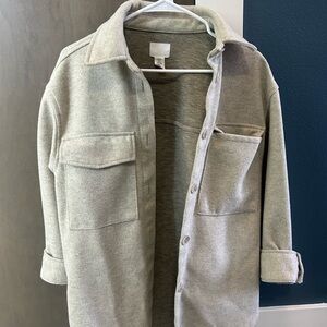 Sage Green H&M Shacket
